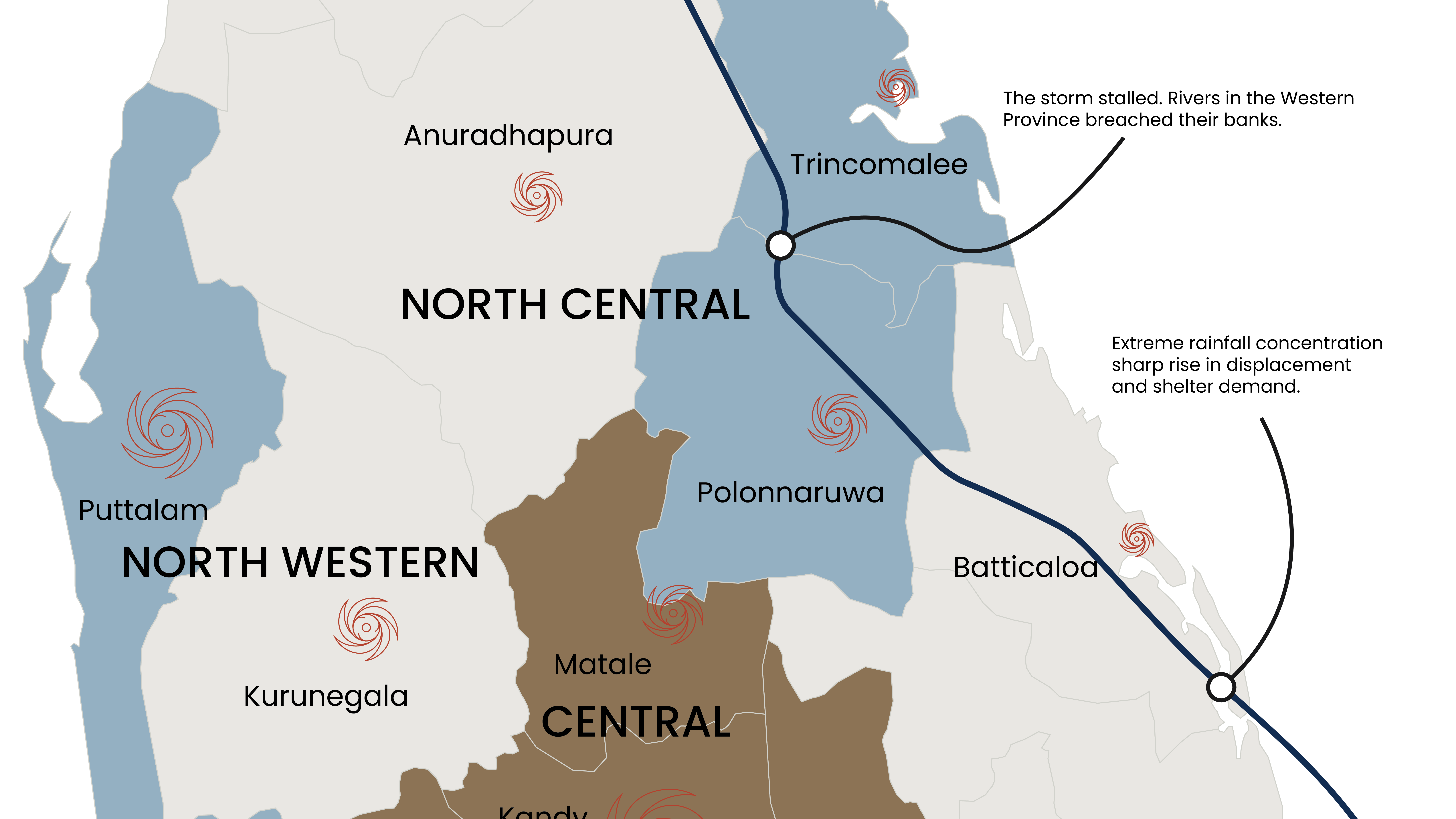 Central Highlands Map