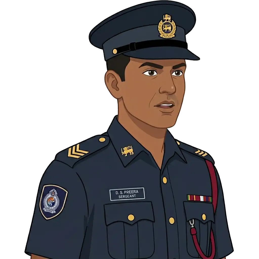 Sergeant Wickramasinghe Portrait